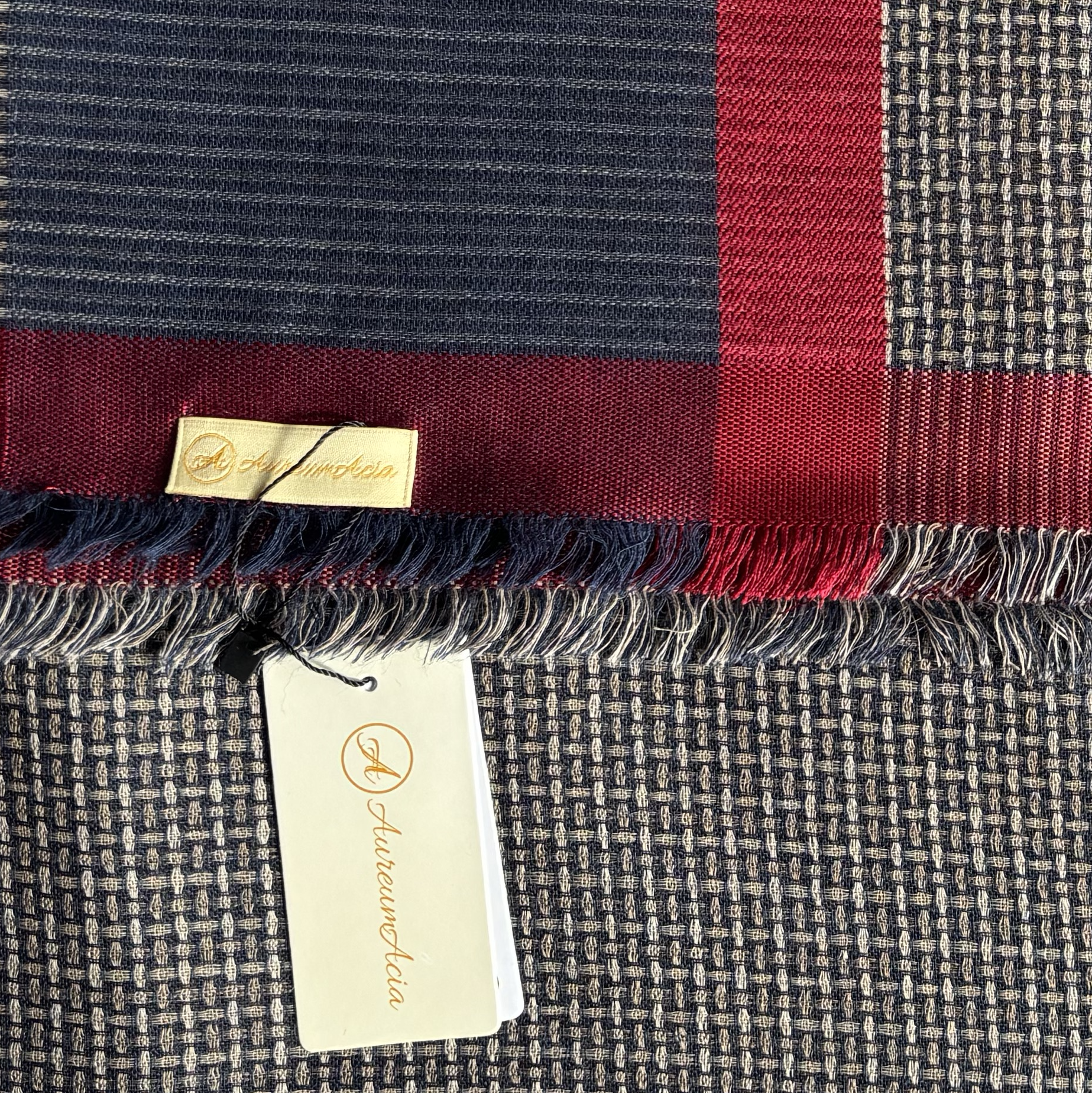 A Blue, Red and Grey Stole