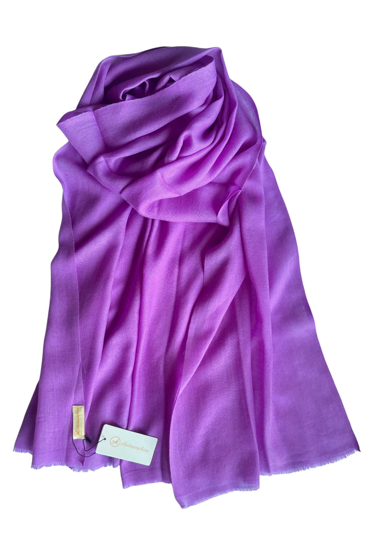 Purple Cashmere Stole
