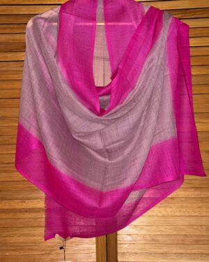 Onion Pink and Magenta Ombre Scarf