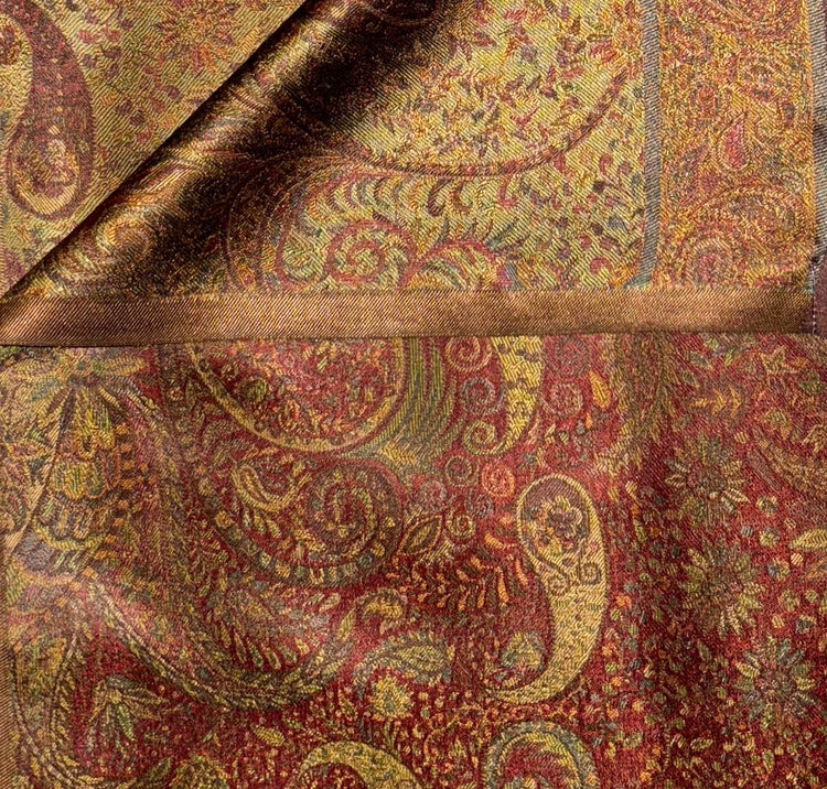 Silk, Wool and Cashmere scarf AureumAcia