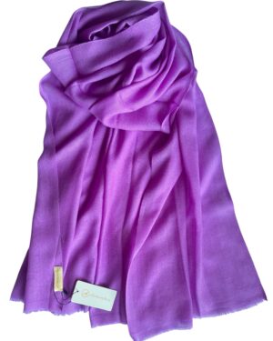 Silk, Wool and Cashmere scarf AureumAcia